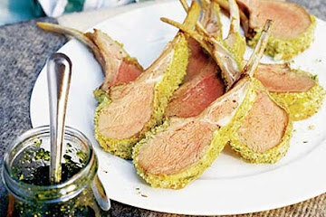 Lamb cutlets al fresco