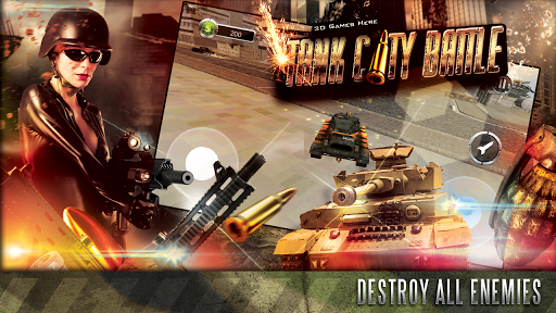 【免費動作App】City Tank Battle 3D-APP點子