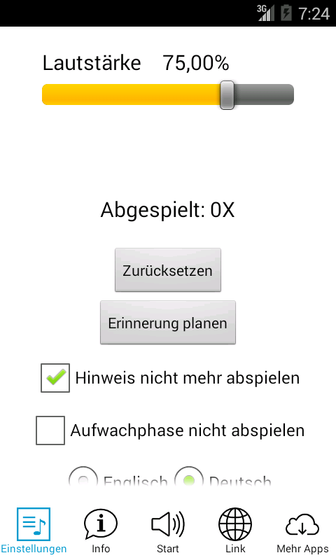 Android application Get over Lovesickness! screenshort
