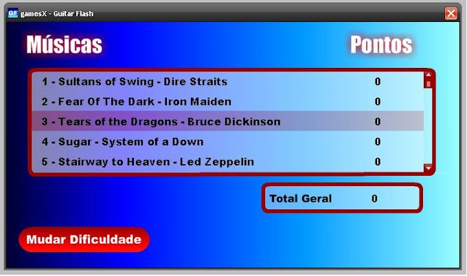 Guitar Hero com sérias restrições orçamentárias