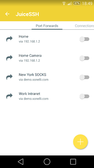  JuiceSSH - SSH Client- screenshot thumbnail 