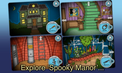 Spooky Manor - Mystery Game