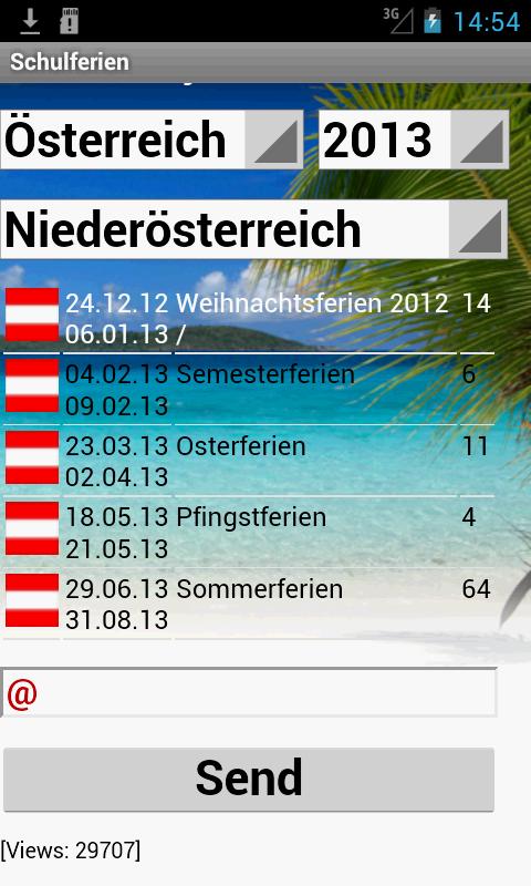 Schulferien D-A-CH-NL-FR Screen 3