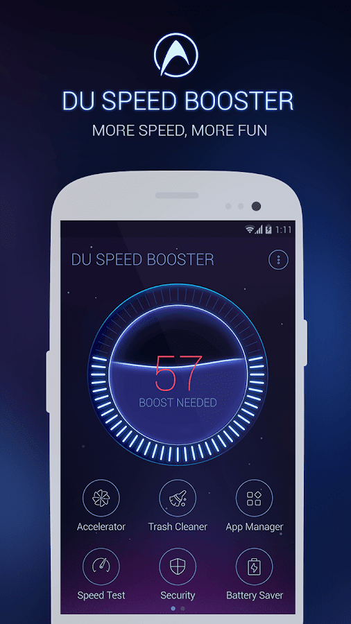 حصريا داونلود احدث اصدار من برنامج DU Speed Booster 2.0.5 مجانا رابط مباشر