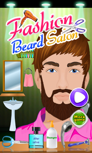 Beard salon girls games