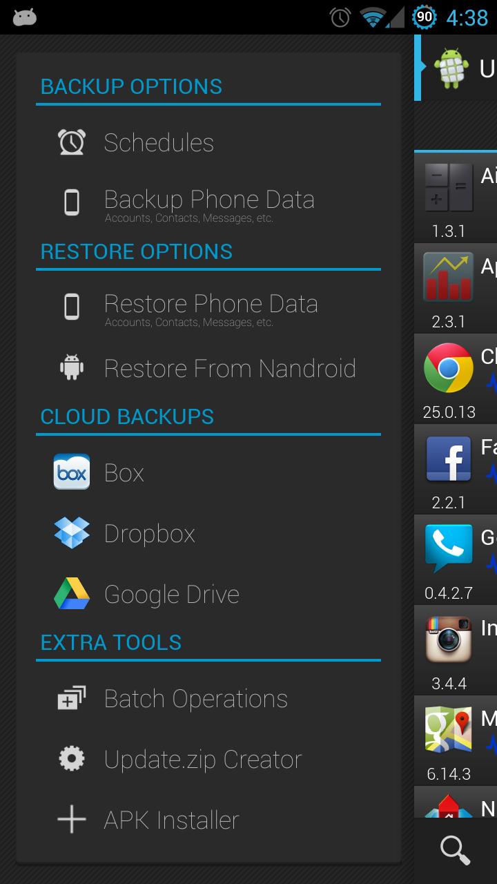 Ultimate Backup Pro Screen 2