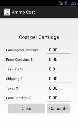 Ammo Cost