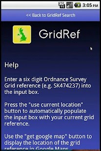 GridRef Screenshots 1
