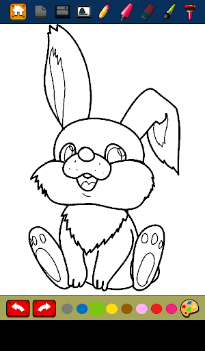 【免費教育App】Rabbits Coloring Games-APP點子