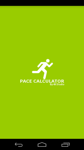 Pace Calculator