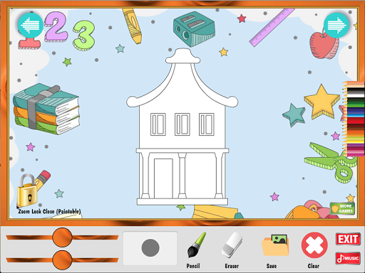 COLORING HOME GAME