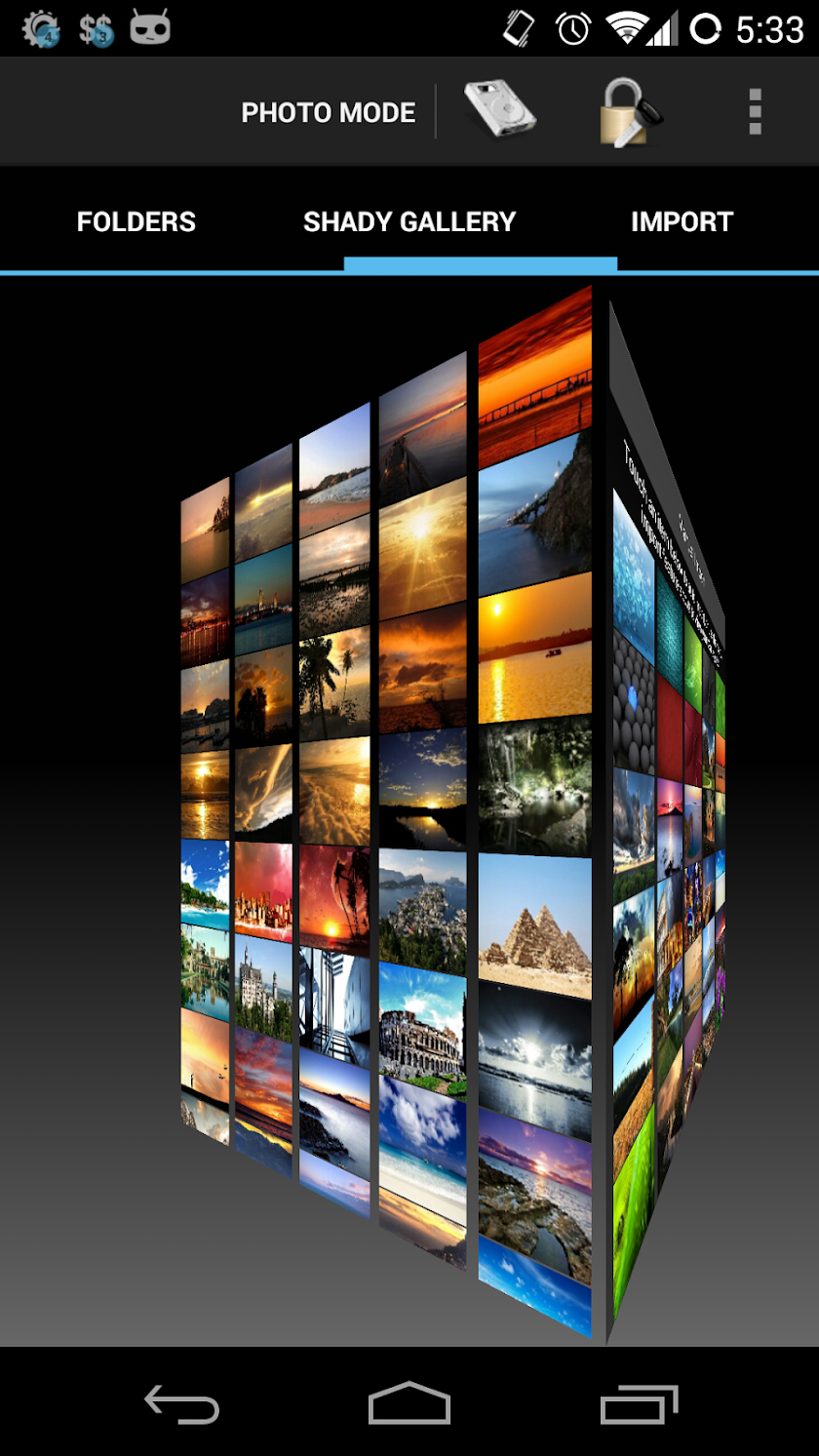 Shady Photo &amp; Video Safe 4.0+ Screen 2