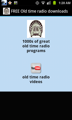 FREE Old time radio downloads
