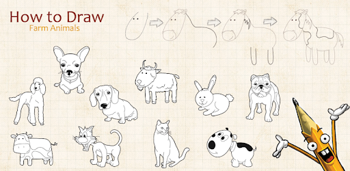 How to Draw: Farm Animals -  apk apps