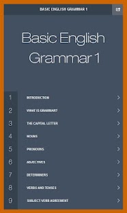 English grammar Basic