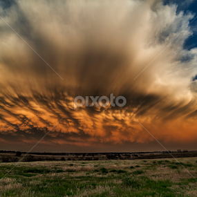 Bubbles in the Sky by Brett Wright - Landscapes Weather