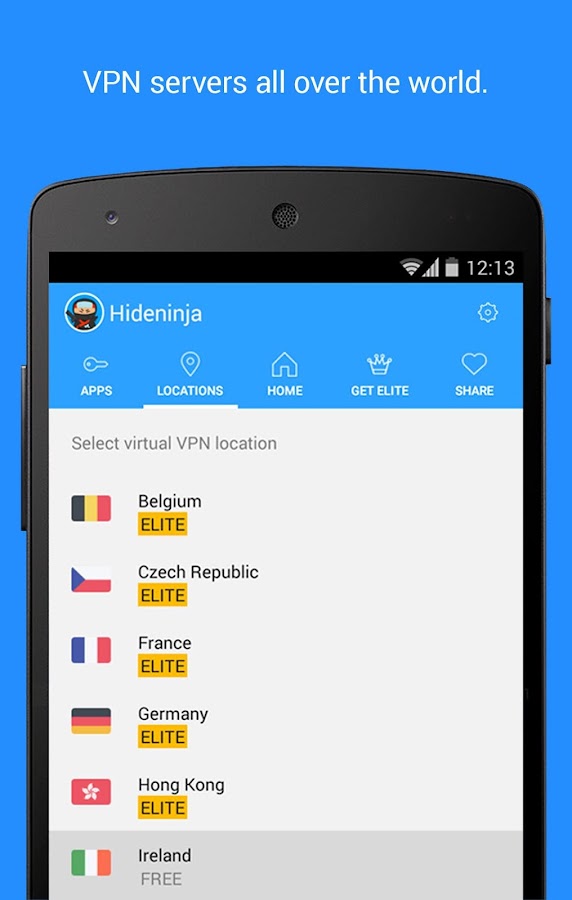 Hideninja VPN Premium v6.3.5 Patched Apk Full App