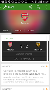 Onefootball - Pure Soccer! - screenshot thumbnail