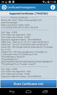Lastest CertificatePinningDemo APK for PC