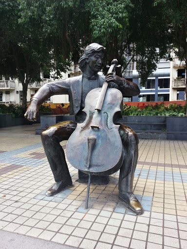 Statue of Violoncellist  