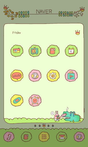 【免費個人化App】Alligator dodol launcher theme-APP點子