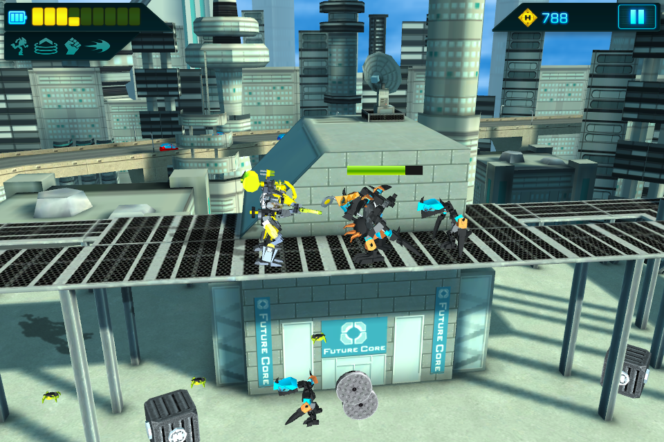   LEGO® Hero Factory Invasion: captura de tela 