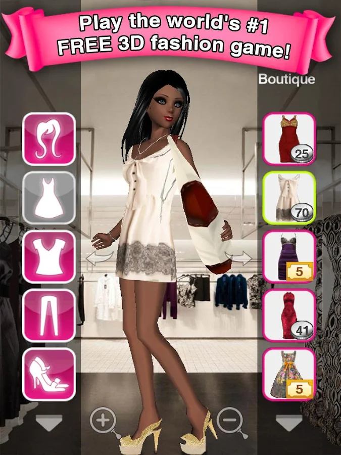 Style Me Girl: Free 3D Dressup - screenshot