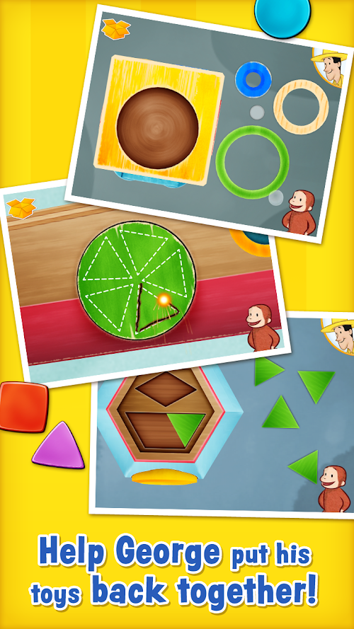 Android application Curious About Shapes &amp; Colors screenshort