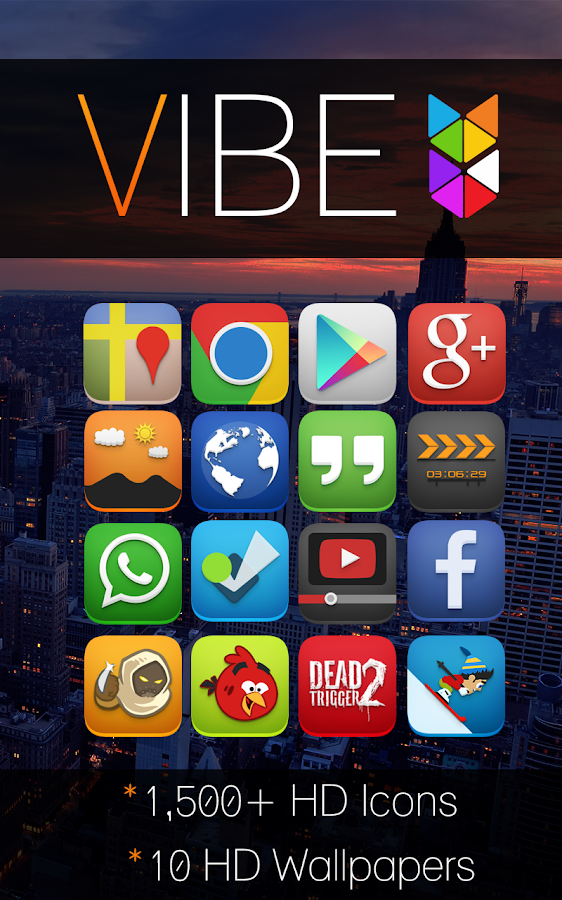 Vibe - Icon Pack - Screenshot