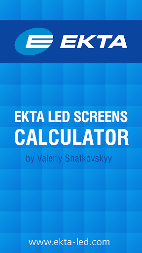 EKTA Screen Calculator