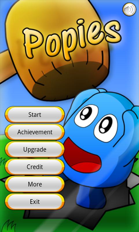 Android application Popies (Whack an Alien) Full screenshort