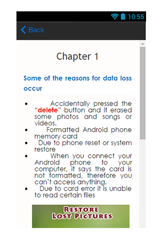 【免費生產應用App】Restore Lost Pictures Guide-APP點子