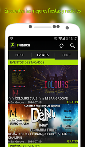 Fainder - Your Event Guide