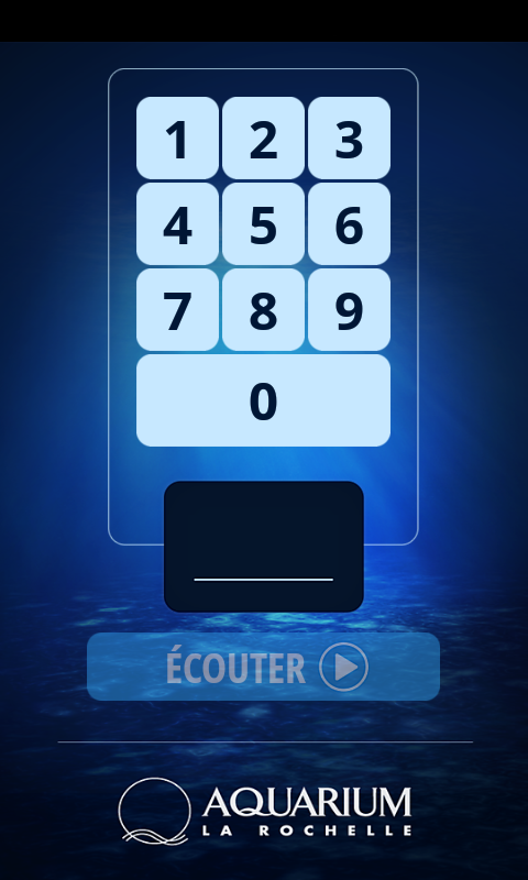 Guide Audio Adulte Aquarium Screen 2