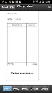 Sales Receipts Screenshots 1