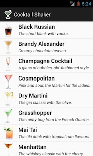 Cocktail Shaker-Drink Recipes Screenshots 0