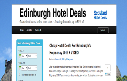 【免費旅遊App】Edinburgh Hotel Deals.org-APP點子