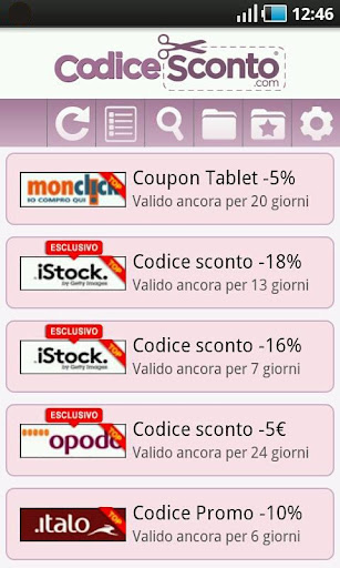 Codice Sconto