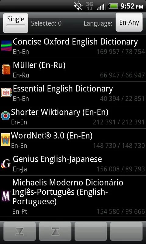 GoldenDict - screenshot