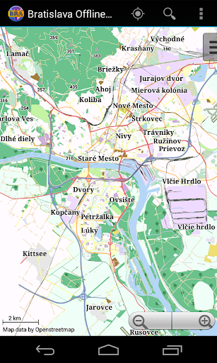Bratislava Offline City Map