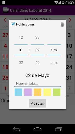 【免費生產應用App】Calendario 2015 Colombia NoAds-APP點子