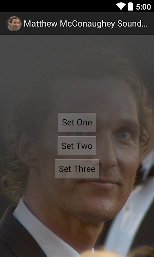 Matthew McConaughy Soundboard