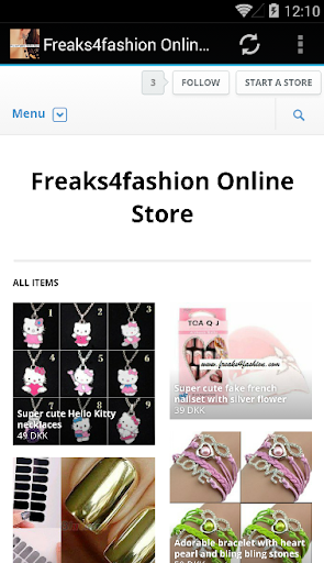 Freaks4fashion Online Store