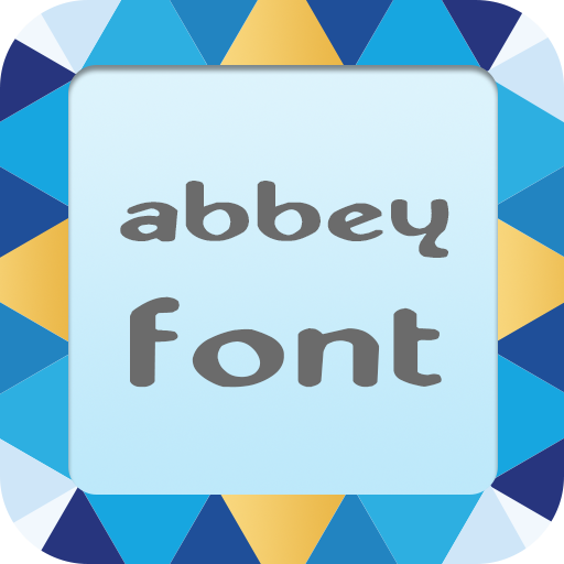 Abbey font LOGO-APP點子