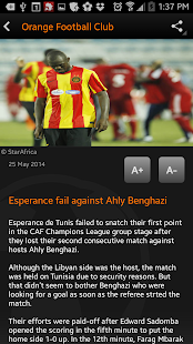 Orange Football Club Africa Screenshots 3