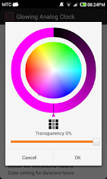Glowing Analog Clock poster 7