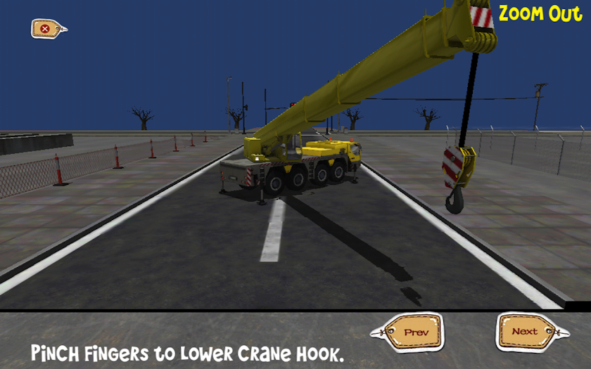 Construction Trucks Popup Book Screen 3