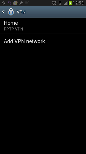 VPN shortcut