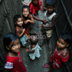 The Slum Dwellers by Syed Hasibul Hasan - Babies & Children Children Candids