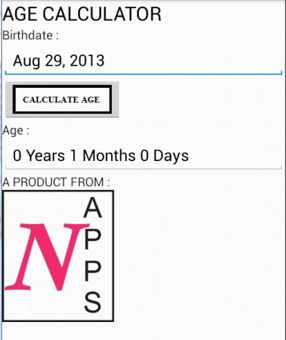 Age Calculator